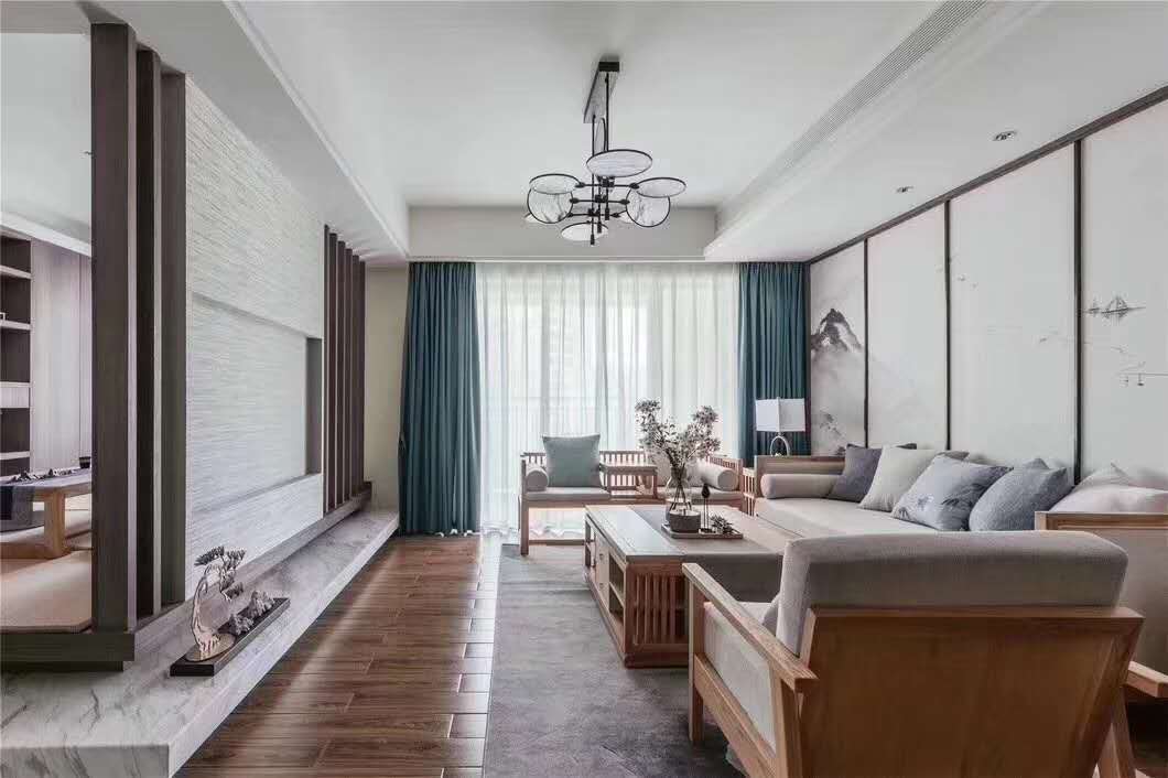 佛山市保利和悅濱江現(xiàn)代簡約風(fēng)格三居室裝修案例