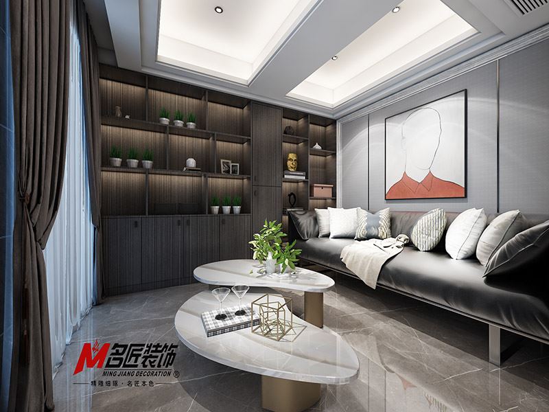 揭陽(yáng)市博雅苑D區(qū)北歐風(fēng)格四居室裝修案例